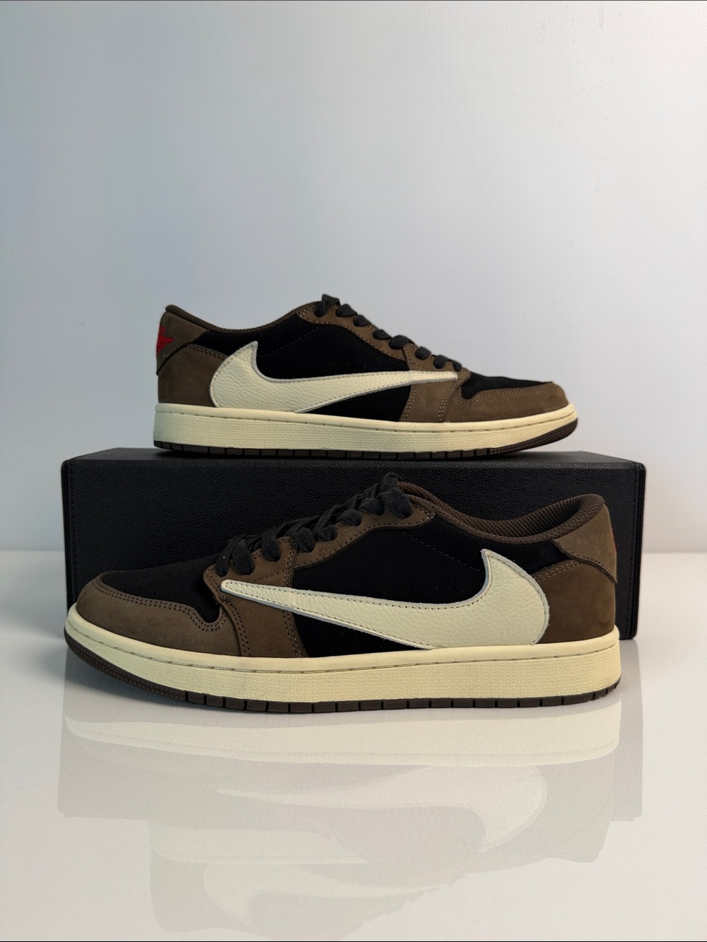 Size 10 - Travis Scott Mocha X Jordan 1 Retro Low OG #79 | No Box | Very Clean